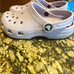 CROCS Kids Light Purple Water Shoes